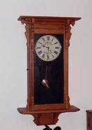 A. A. Wessell Clock from Albany Wisconsin